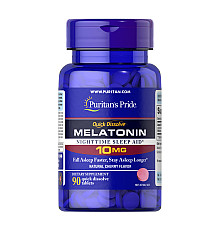 Quick Dissolve Melatonin 10 mg Cherry Flavor - 90 Tablets