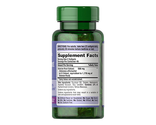 Екстракт кореня валеріани - Valerian Root Extract 90 капсул