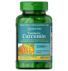 Куркумін Turmeric Curcumin 1000мг with Bioperine 5мг - 60 капсул