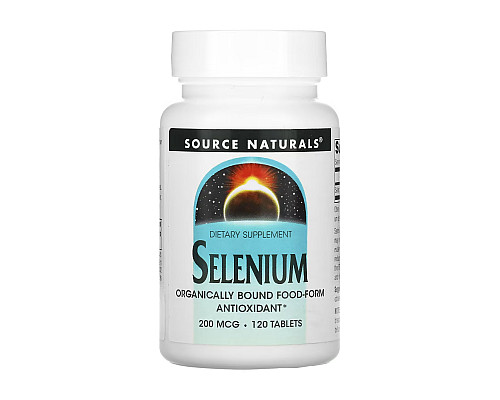 Селен Selenium Yeast Free 200мкг - 120 таблеток