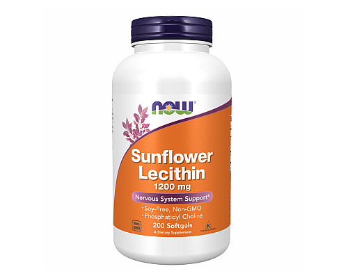 Соняшниковий лецитин (Sunflower Lecithin) 1200мг - 200 капсул