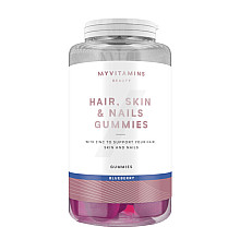 Hair Skin and Nails Gummies - 60 Gummies Blueberry