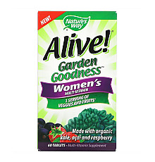 Alive Organic Garden Goodness Women - 60 tabs