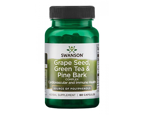 Grape Seed green tea pine bark - 60caps