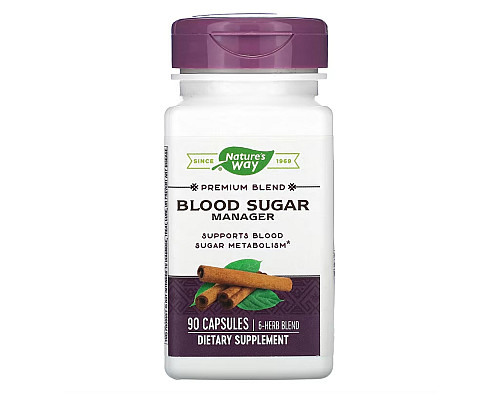 Blood Sugar Nature's Way - 90 vcaps