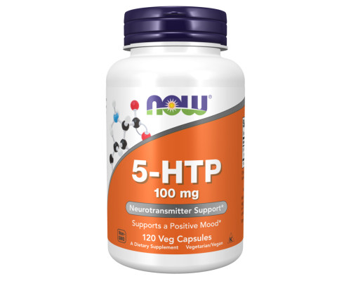 Гідрокситриптофан Now Foods 5-HTP 100мг - 120 капсул