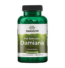 Афродизіак для чоловіків і жінок Full Spectrum Damiana 510мг - 100 капсул