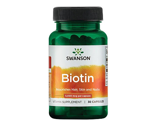 Biotin 5000mcg - 30 caps
