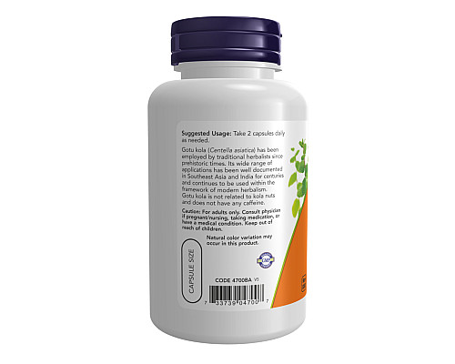 Готу кола (Gotu Kola) 450мг - 100 капсул