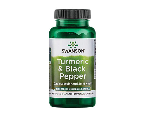 Turmeric Black Pepper - 60veg caps Turmeric Black Pepper - 60veg caps