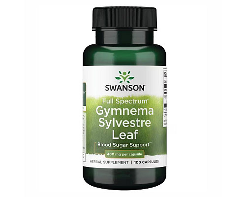 Full Spectrum Gymnema Sylvestre Leaf 400 mg - 100caps Full Spectrum Gymnema Sylvestre Leaf 400 mg - 100caps