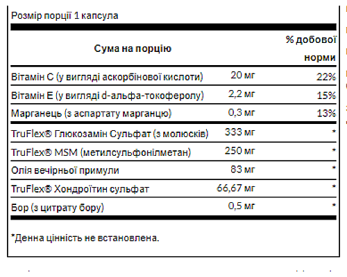 Добавка для підтримки суглобів Joint Care - 120 капсул Добавка для підтримки суглобів Joint Care - 120 капсул