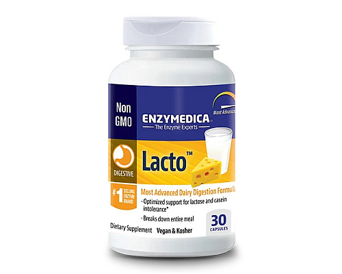Ферменти для травлення Enzymedica Lacto - 30 капсул
