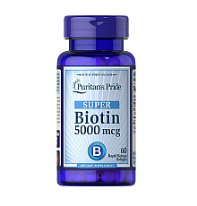 Biotin 5000 mcg - 60 caps