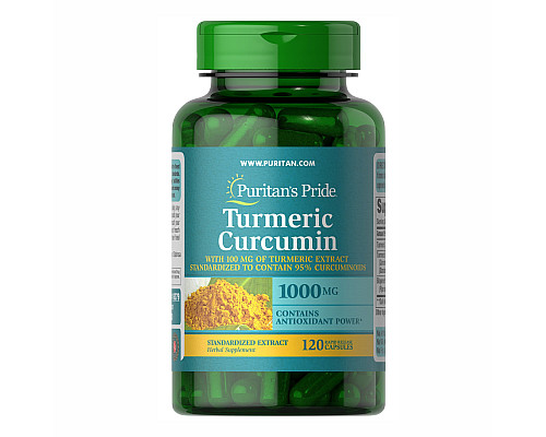 Turmeric Curcumin 1000 Mg With Bioperine 5mg - 120 Capsules
