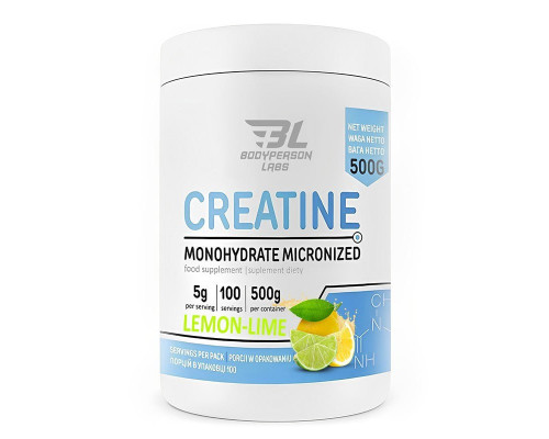 Креатин Creatine monohydrate - 500г Лимонний лайм