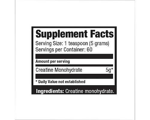 Creatine Monohydrate Ultimate Nutrition - 300g