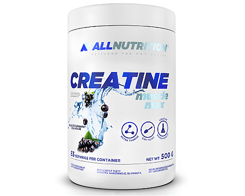 Мікронізований моногідрат креатину Allnutrition Muscle Max 500 г