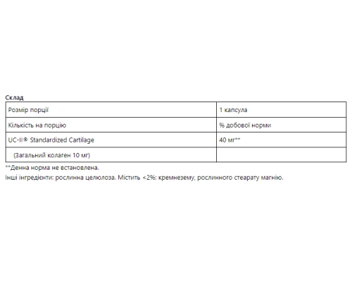 PP UC-|| 40mg Active Collagen Compound - 30caps PP UC-|| 40mg Active Collagen Compound - 30caps