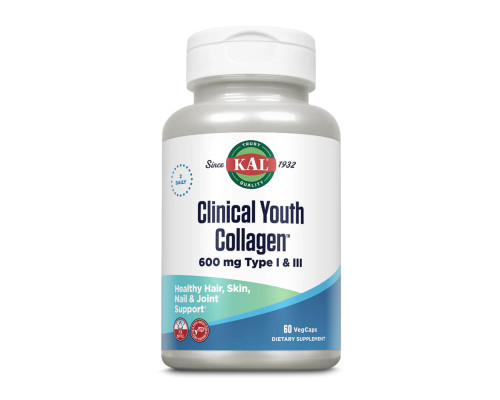 Морський колаген Clinical Youth Collagen I&III 600мг - 60 капсул Морський колаген Clinical Youth Collagen I&III 600мг - 60 капсул