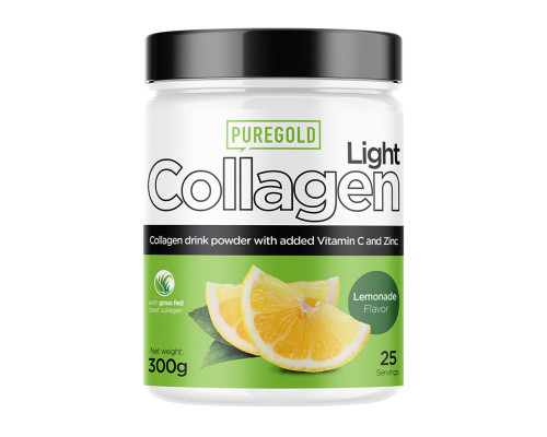 Collagen LIGHT Pure Gold - 300g Lemonade Collagen LIGHT Pure Gold - 300g Lemonade