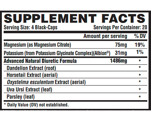 Lipo-6 Black Diuretic - 80ct Lipo-6 Black Diuretic - 80ct