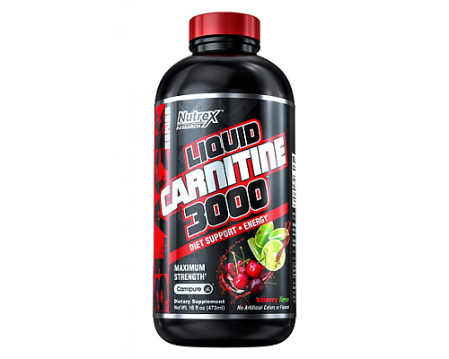 Liquid L-Carnitine 3000 - 480ml Green Apple