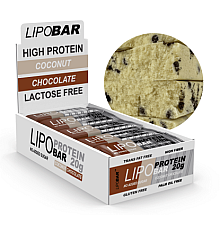 Lipobar - 20x50g Coconut With Chocolate Crisps