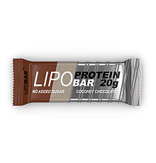 Lipobar - 50g Coconut With Chocolate Crisps