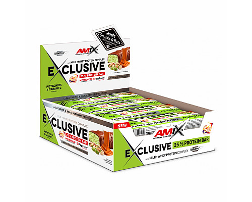 Exclusive Protein Bar - 12x85g Pistachio Caramel