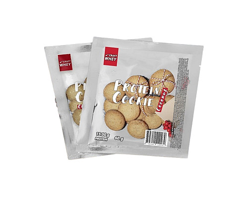 Protein Cookie - 60g Coconut Protein Cookie - 60g Coconut