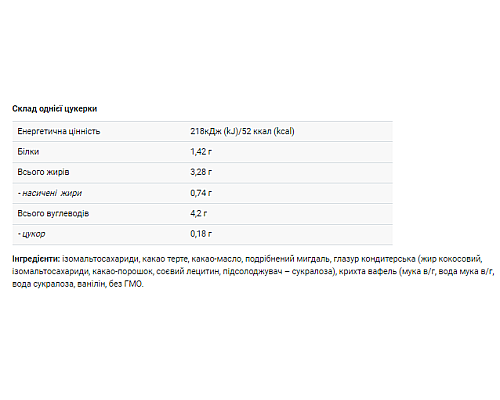 Power pro Кара bar - 20x20g
