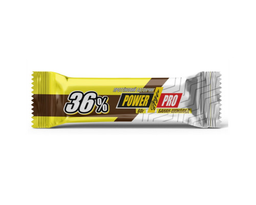 Protein Bar 36% - 20x60g Banan Chocolate