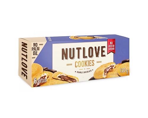 Nutlove Cookies -130g Double Chocolate