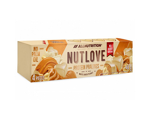Nut Love 4Pieces - 48g White Choco Peanut