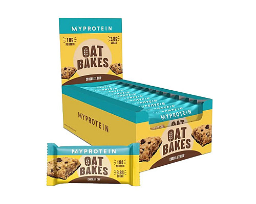 Oat Bakes  Myprotein  - 12x75g Chocolate Chip