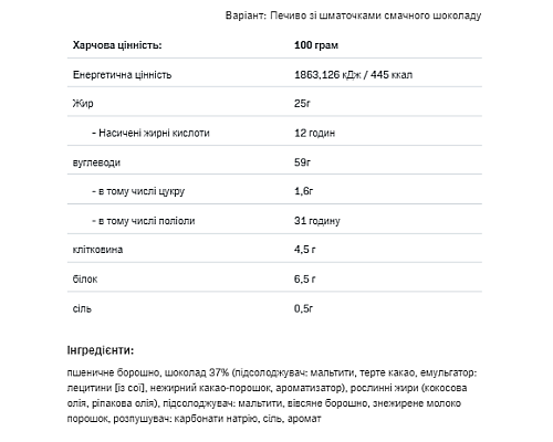 Fucking Delicious cookie - 135g Chocolate chip