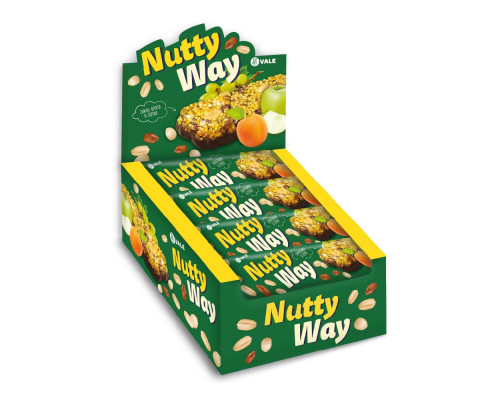 Nutty Way - 20x40g (частково глазурований)