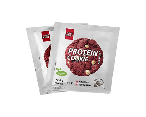 Protein Cookie - 60g Red Velvet