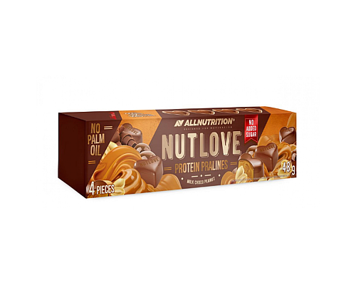 Nut Love 4Pieces - 48g Milk Choco Peanut