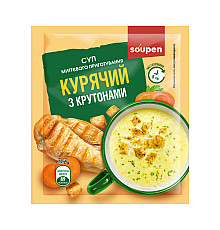 Суп миттєвого приготування - 30x20g Курячий з крутонами