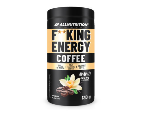 Fitking Delicious Energy Coffee - 130g Vanilla