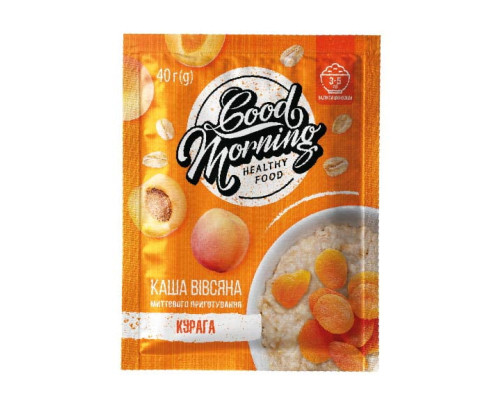 Good Morning Oatmeal - 30х40g Apricot