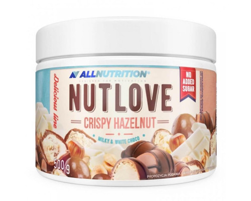 Nut Love - 500g Crispy Hazelnut milky whit chocolate