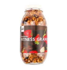 Фітнес гранули Fitness Granola - 450г Полуниця з білком