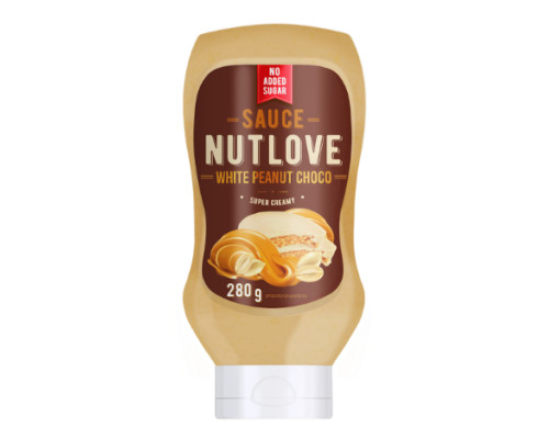 Sause Nutlove - 280g White Peanut Choco