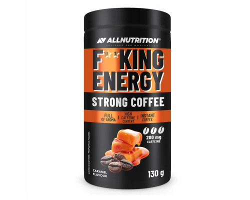 Fitking Delicious Strong Coffee - 130g Caramel
