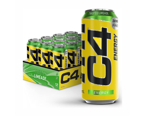 C4 - 500 ml х 12 шт Twisted limeade