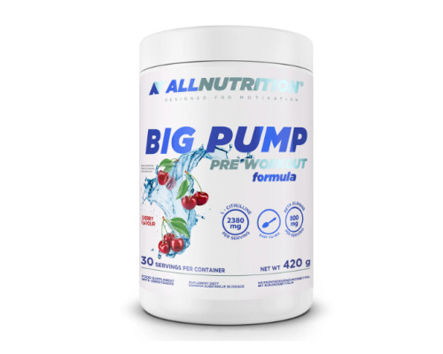 Big Pump Pre Workaut Formula - 420g Cherry Big Pump Pre Workaut Formula - 420g Cherry