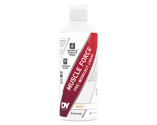 DY Nutrition Muscle Force PWO Liquid - 500ml Orange